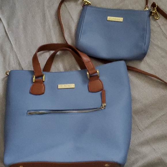 Joy&Iman Handbags - Joy&Iman Alexandri Tote/ Crossbody Set